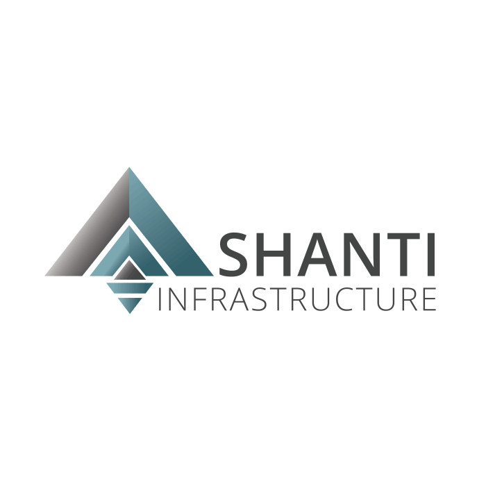 Shanti Infrastructure Logo