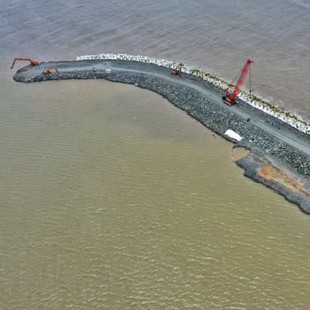 Development of fishery Harbour at Navabandar Dist/Gir Somnath Part - A ( Marine Structure) and Part-B (Dredging)
